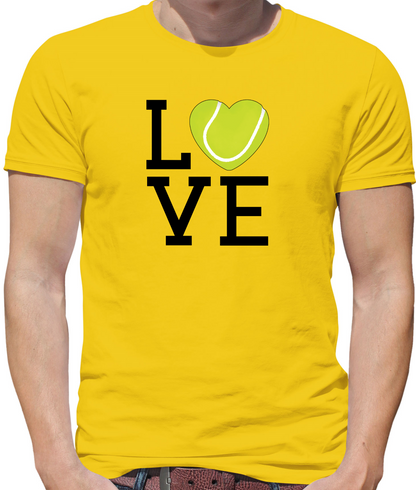 I Love Tennis T Shirt