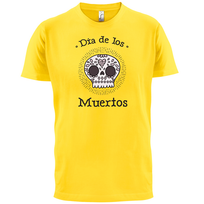 Dia De Los Muertos Skull T Shirt