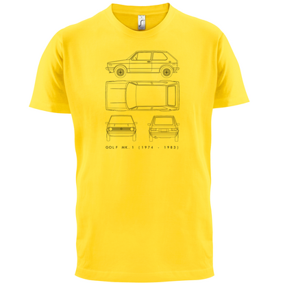 4 View Golf MK1  T Shirt