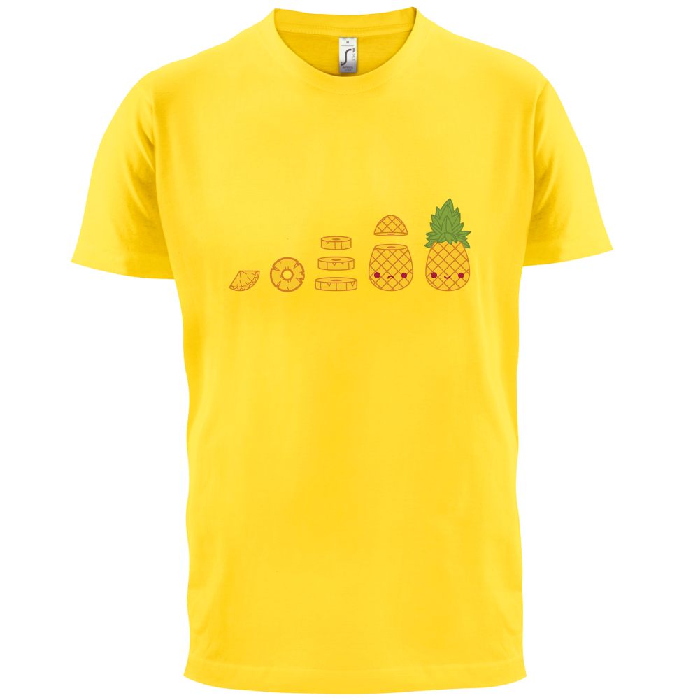 Evolution Of Pineapple T Shirt
