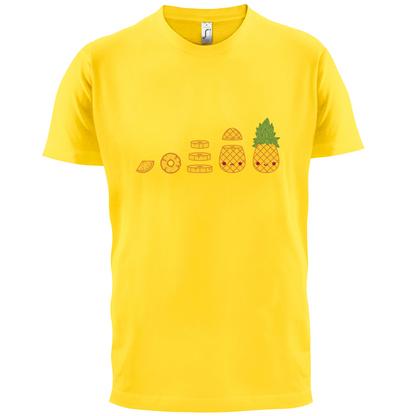 Evolution Of Pineapple T Shirt
