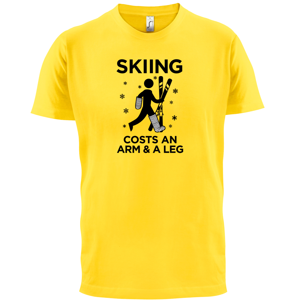Skiing Costs Arm & A Leg T Shirt