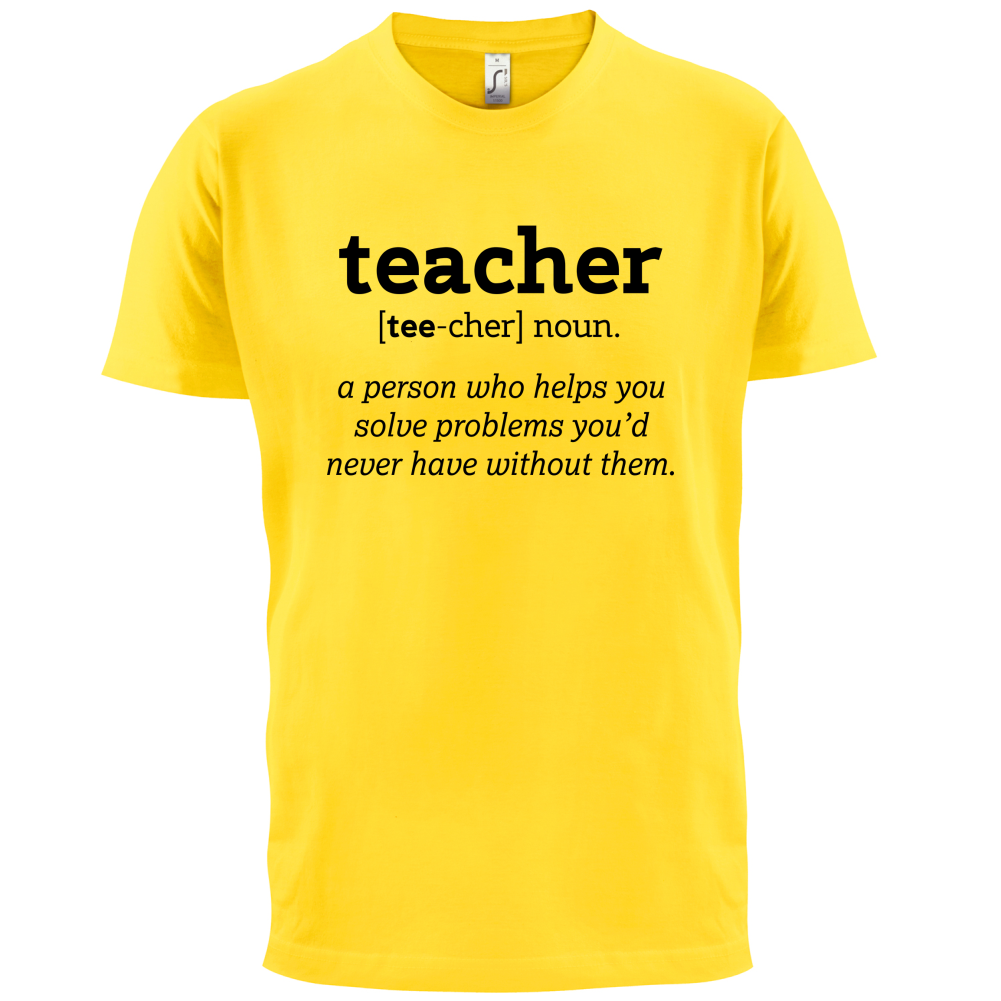 Definition Teacher T Shirt