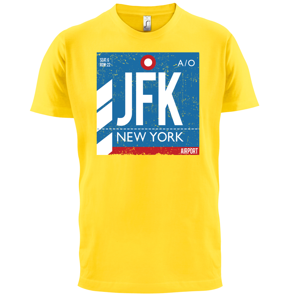 New York Airport T Shirt