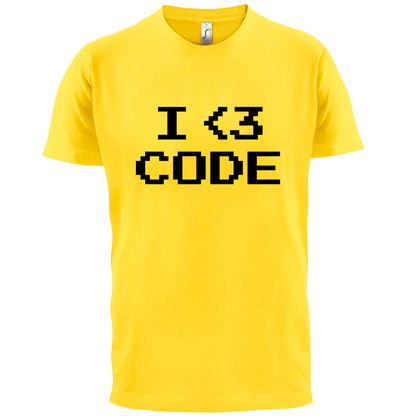 I Heart Code T Shirt