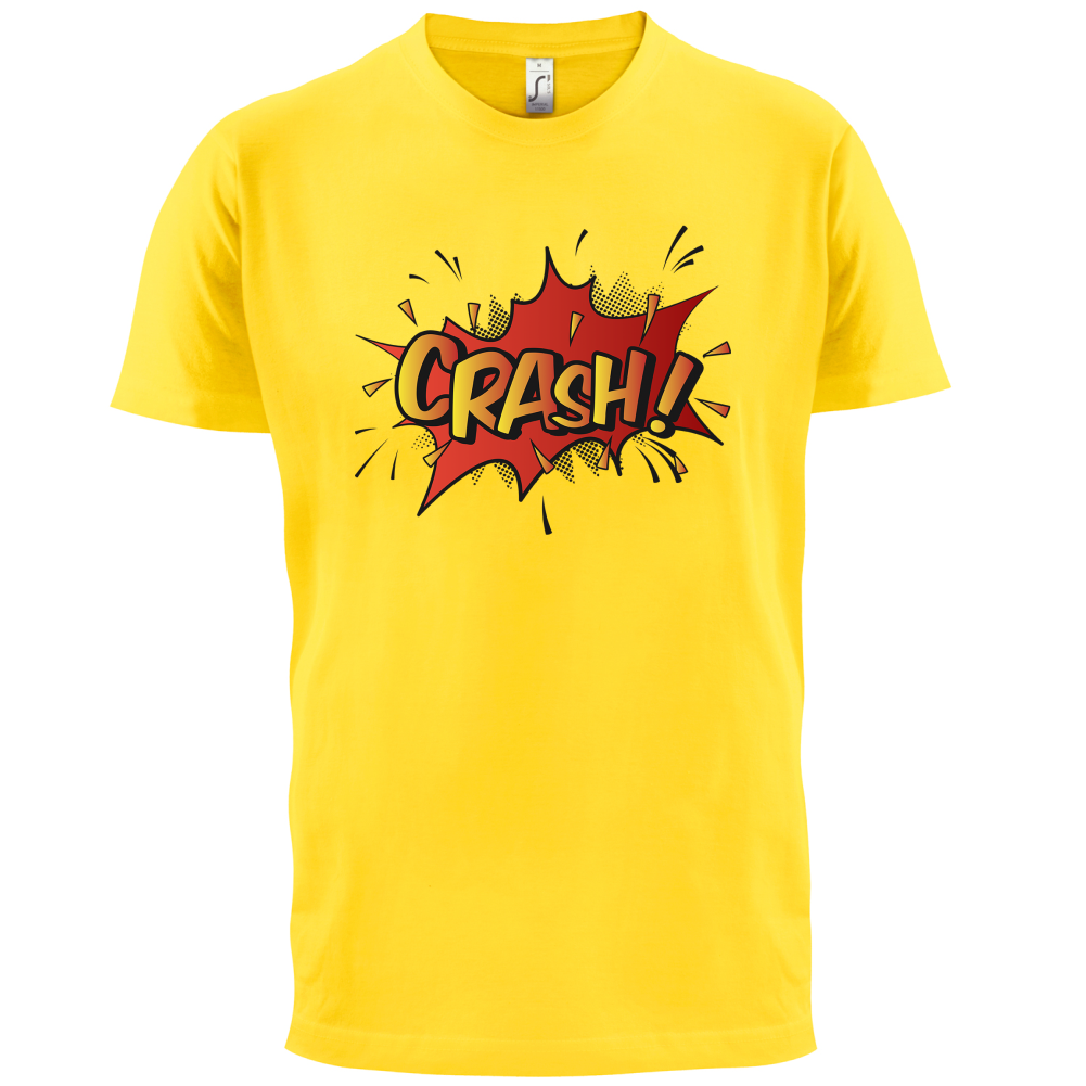 CRASH! Word Art T Shirt