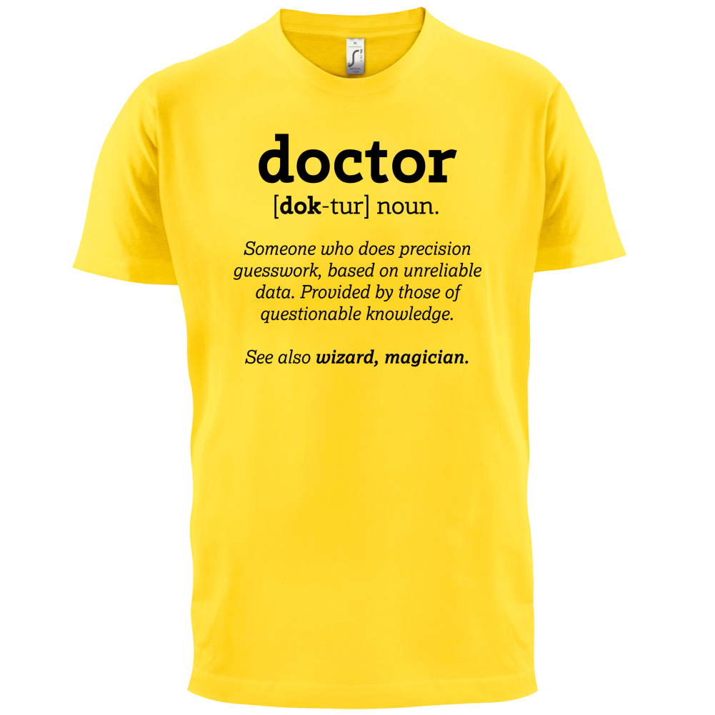 Definition Doctor T Shirt