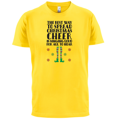 Spread Xmas Cheer, For All To Hear T Shirt