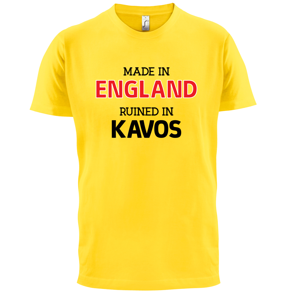 Ruined In Kavos T Shirt