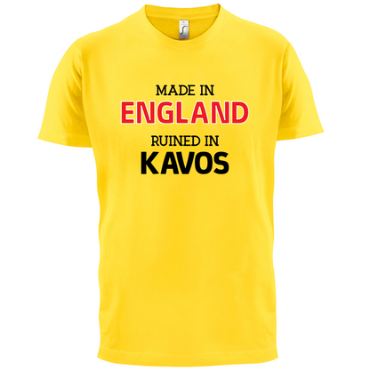 Ruined In Kavos T Shirt