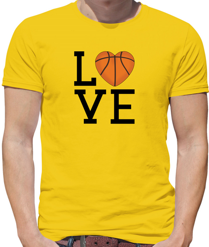 I Love Basketball  T Shirt