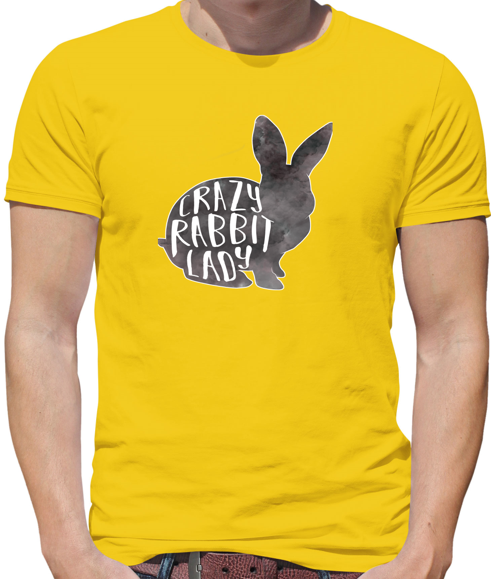 Crazy Rabbit Lady T Shirt