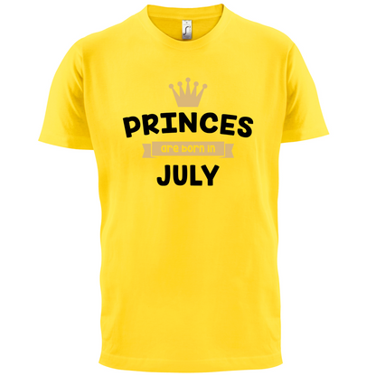 Princes Are Born In July T Shirt