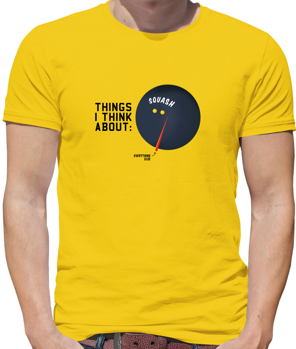 I Thiink About Squash T Shirt