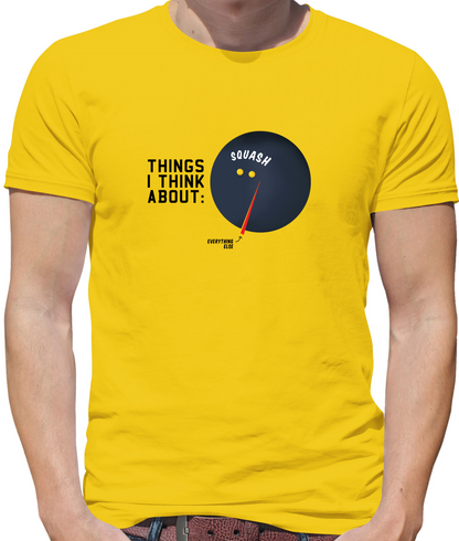 I Thiink About Squash T Shirt