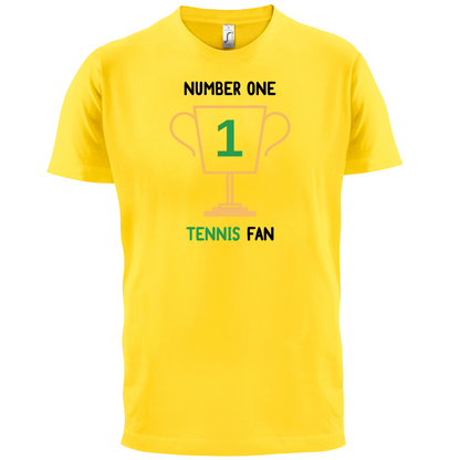 Number 1 Tennis Fan T Shirt