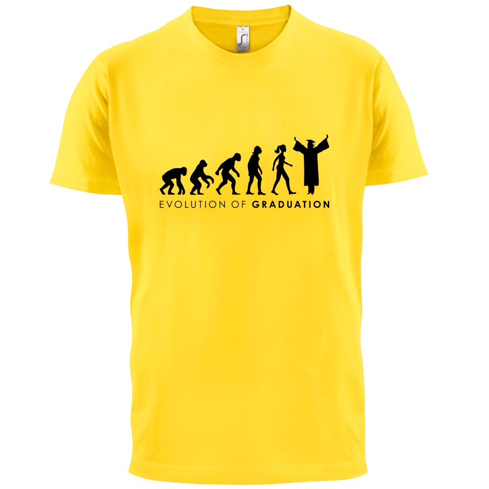 Evolution Of Woman Graduation T Shirt