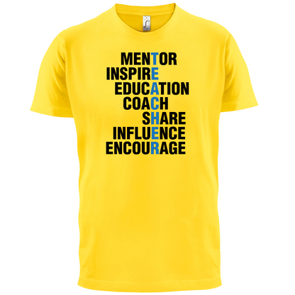 Teacher Quote T Shirt