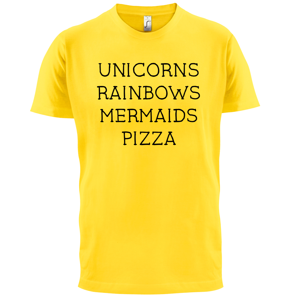 Unicorn, Rainbows, Mermaids T Shirt