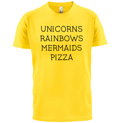 Unicorn, Rainbows, Mermaids T Shirt