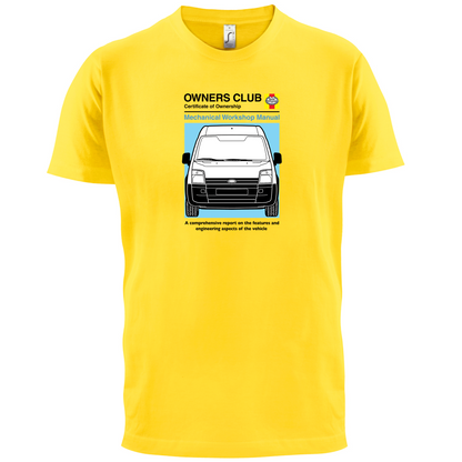 Car Owners Manual Ford Transit T Shirt