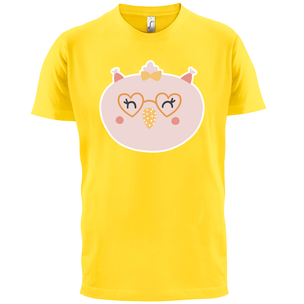 Smiley Face Chick T Shirt