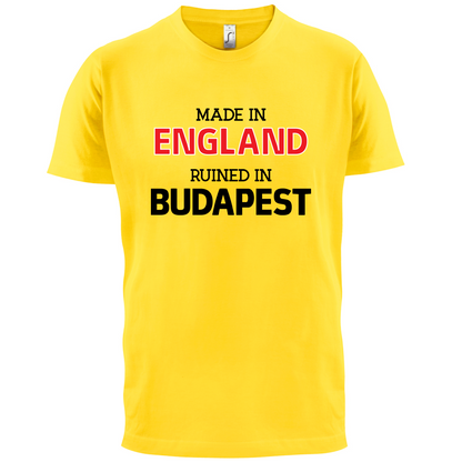 Ruined In Budapest T Shirt