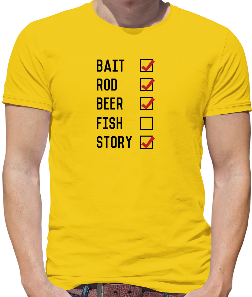 Fishing Checklist T Shirt