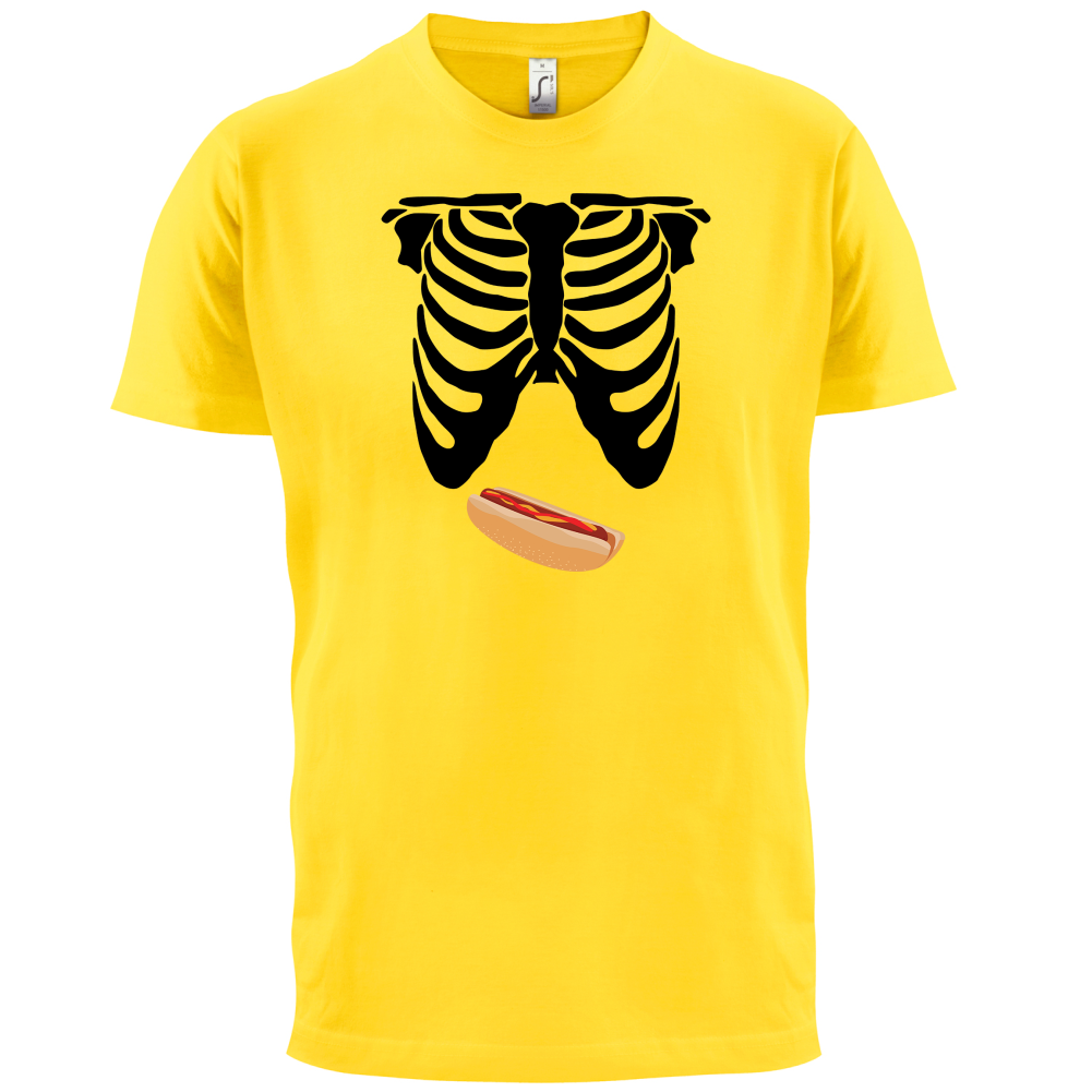 Hotdog Tummy T Shirt