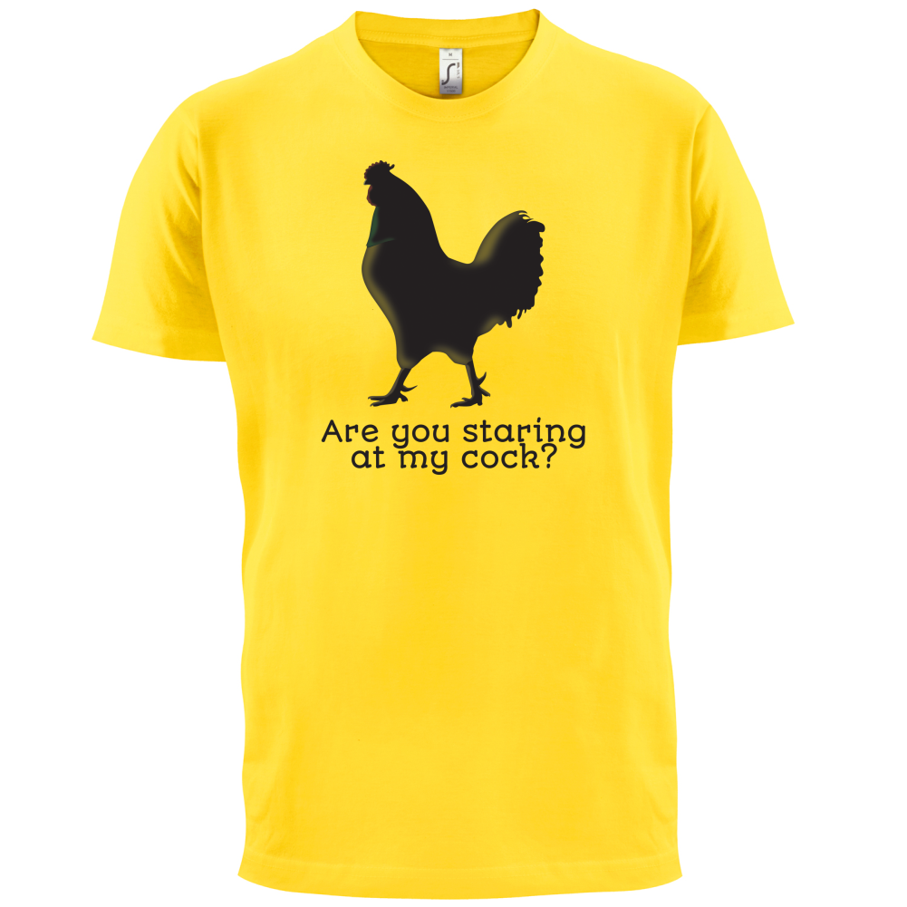 Staring At My Cock T Shirt