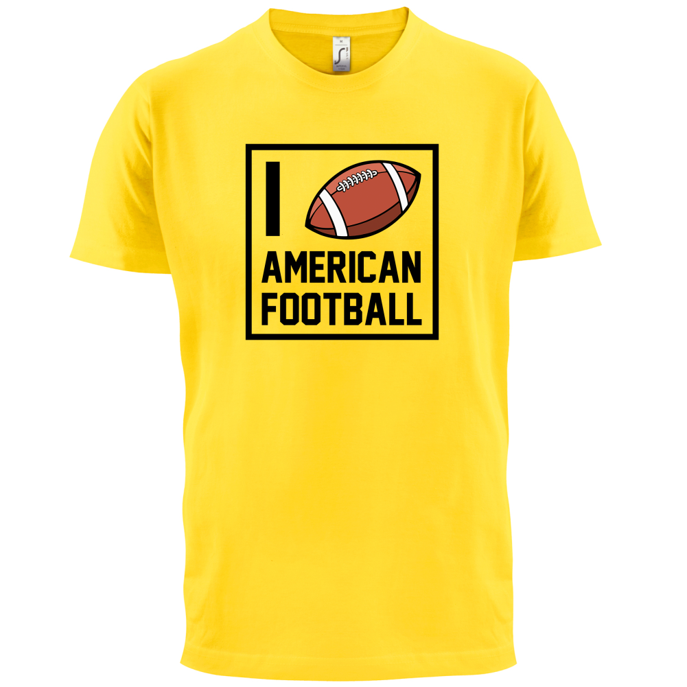 I Heart American Football T Shirt