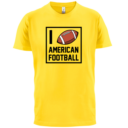 I Heart American Football T Shirt