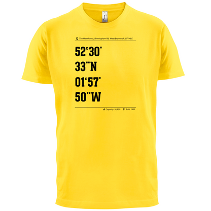 Stadium Coordinates Brom T Shirt