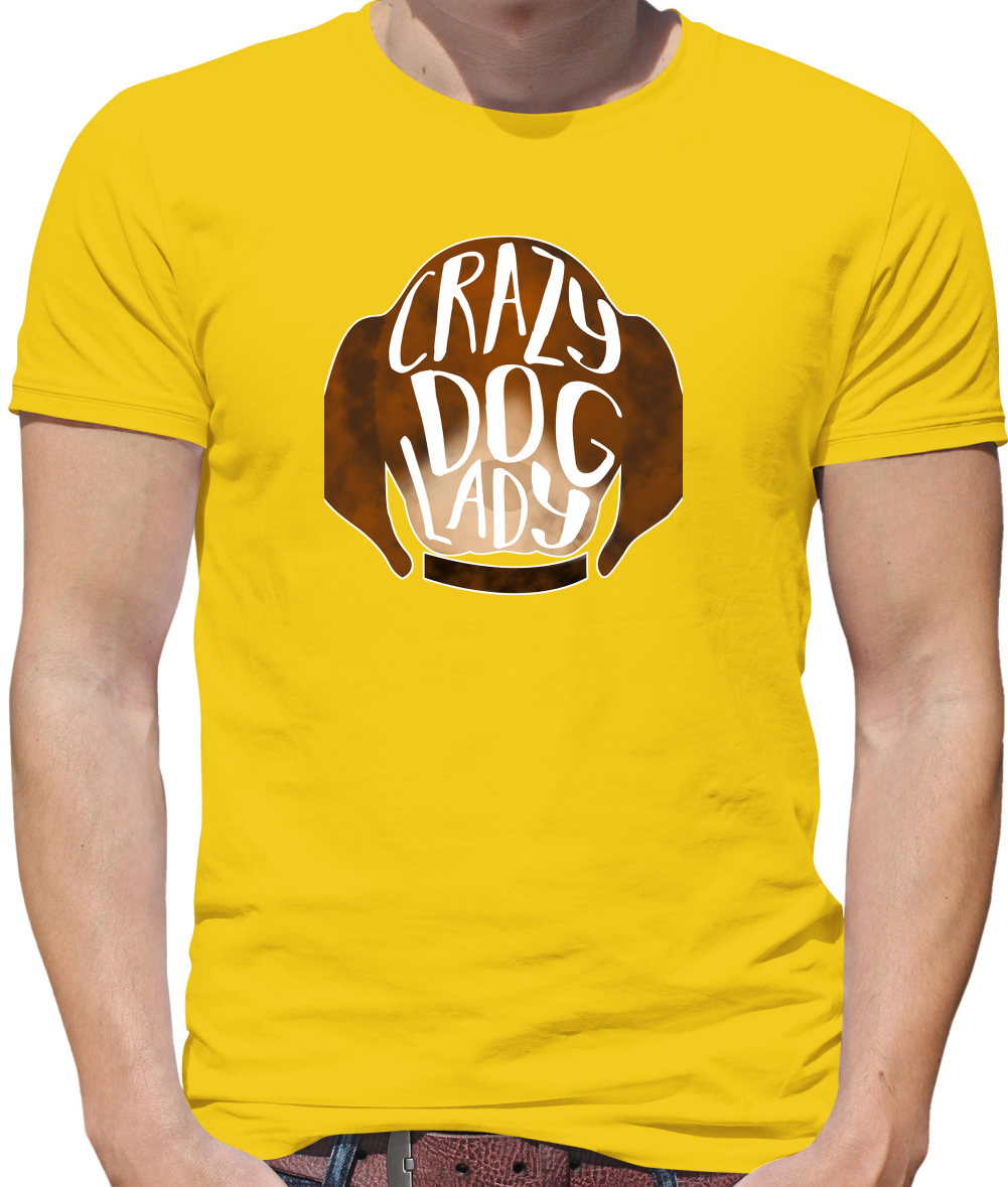 Crazy Dog Lady T Shirt
