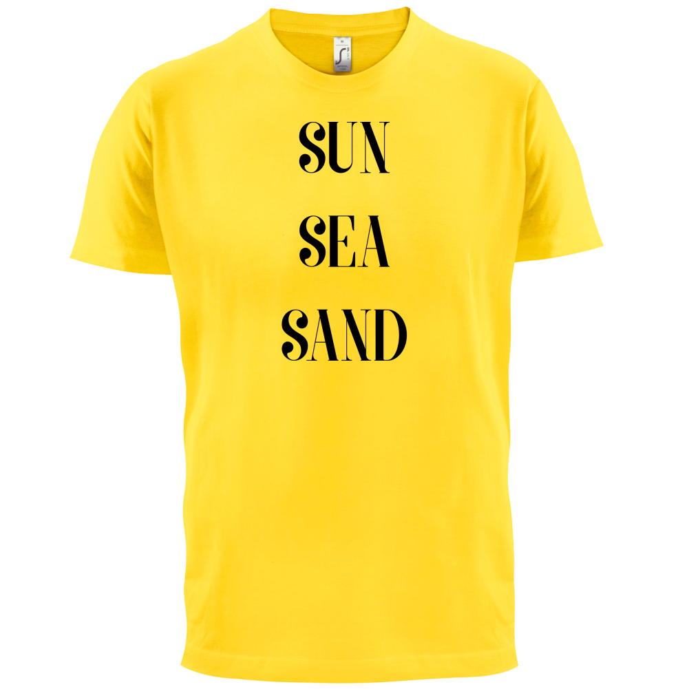 Sun Sea Sand T Shirt