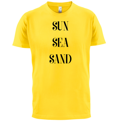 Sun Sea Sand T Shirt