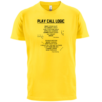 Play Call Logic T Shirt