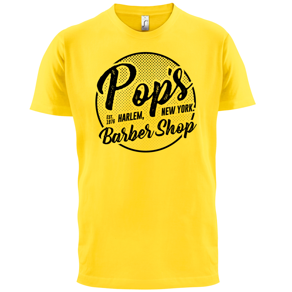 Pop's Barber Shop T Shirt