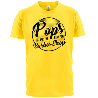 Pop's Barber Shop T Shirt