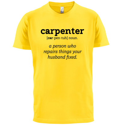 Definition Carpenter T Shirt