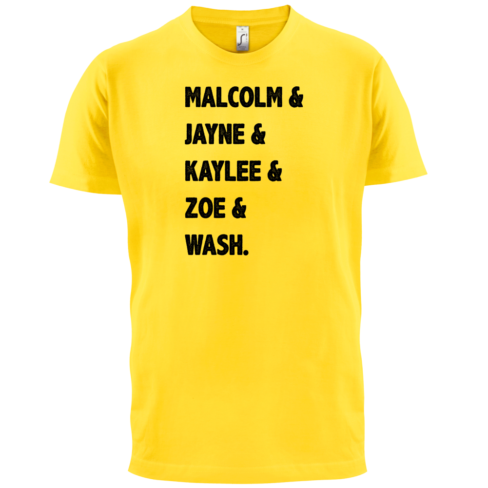 Malcolm & Jayne & Zoe T Shirt