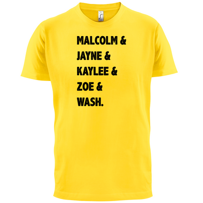 Malcolm & Jayne & Zoe T Shirt