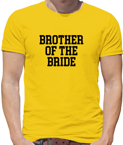Brother Of The Bride T Shirt