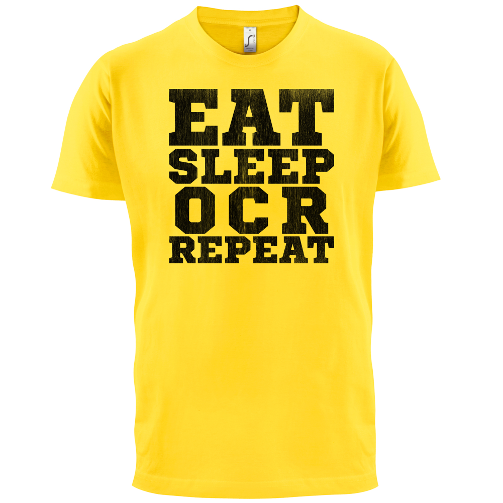 Eat Sleep OCR Repeat T Shirt