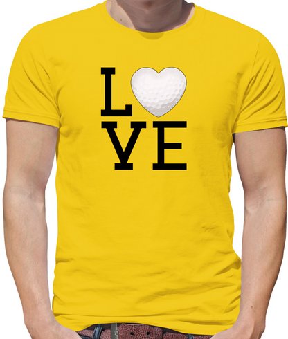 I Love Golf T Shirt