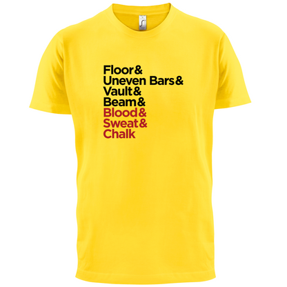 Blood Sweat And Chalk T Shirt