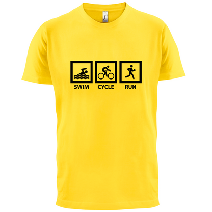 Swim Cycle Run T Shirt