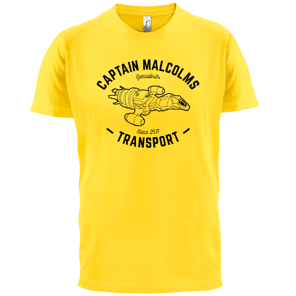 Captain Malcolms Transport T Shirt