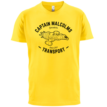 Captain Malcolms Transport T Shirt