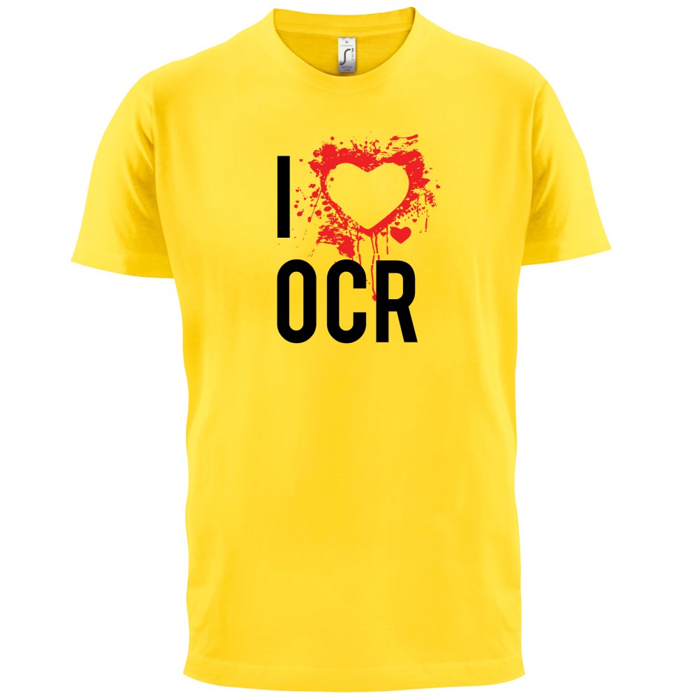I Love OCR T Shirt